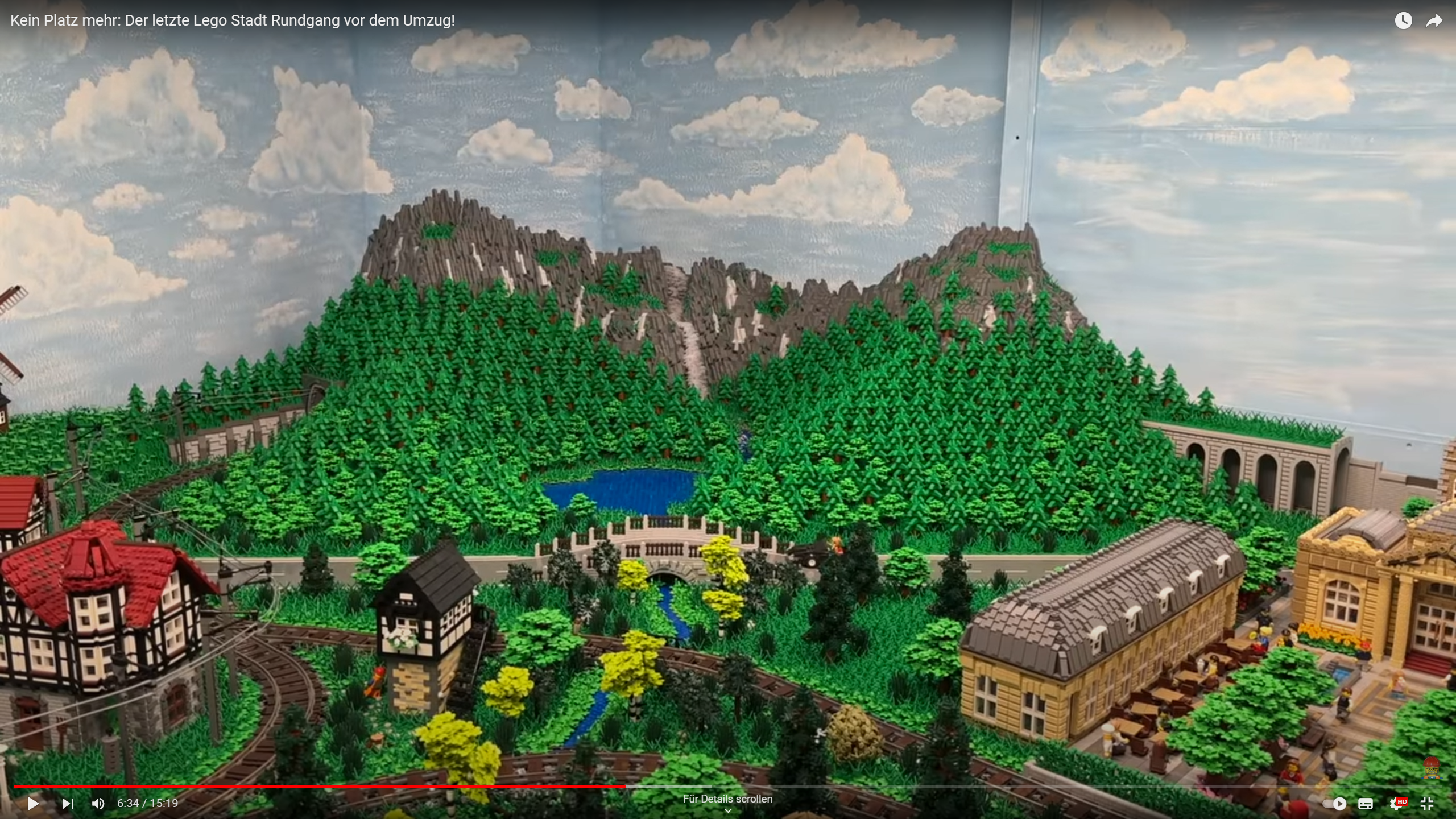 Kein Platz mehr: Der letzte Lego Stadt Rundgang vor dem Umzug!