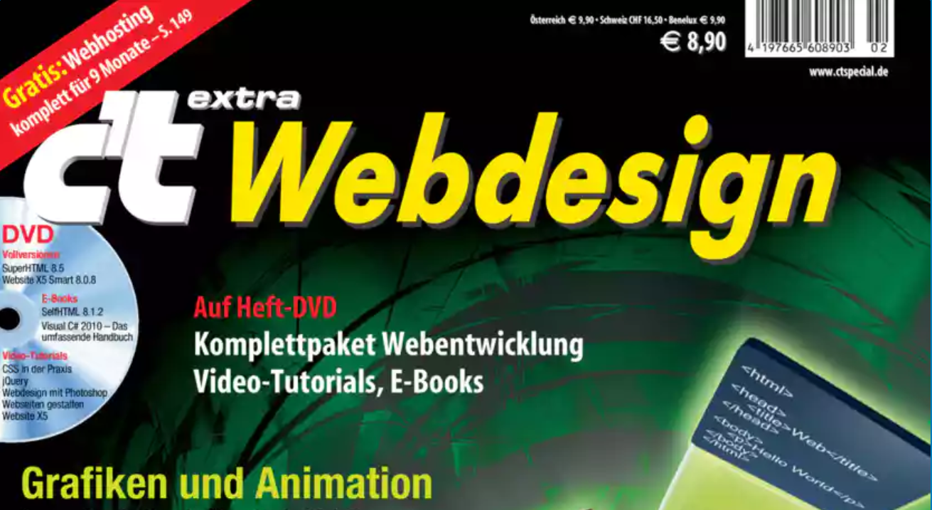 C’T  Extra 2011/2 Webdesign